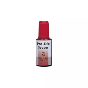 Pro-Die Spacer Rouge Transparent - Al Dente - 01-356