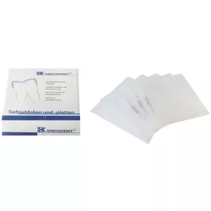 Erkoflex 95 Transparent Plaques Carrées 4 Mm - Erkodent - 03-432