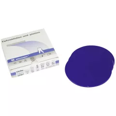 Erkoflex Transparent Erkodent 2 Plaques  Rondes Bleu Vif -  - 03-461