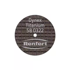 Disques Dynex Titanium disques à tronçonner  - Renfert Disques Dynex Titanium disques à tronçonner  - Renfert