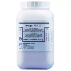 Mega-Jet X Le Pot De 500 G De Poudre Clear - Megadental - 09-364
