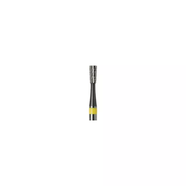 Fraises  Tungstène Pm Bague Jaune Denture 30 Cône Renversé - Edenta - 10-529