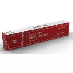 Arti-Check Carnet Bandes Droites 40µ Rouge (200) - 11-523