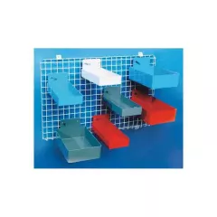 Grille De Fixation Murale Pour Bacs - Larident - 11-569 Grille De Fixation Murale Pour Bacs - Larident - 11-569