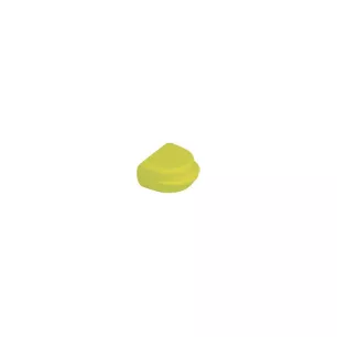 Boites D'Orthodontie En Demi-Cercle Jaune Fluo (10) - 13-669