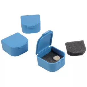 Boites Transp.+Mousse Pr Unitaires (100) - Larident - 13-679