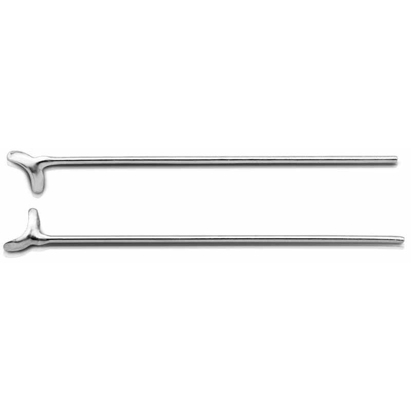 2 Crochets J En Acier Massif Pour Rack 2x2 – Porte-barbe Robuste (musculation)