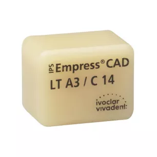 Ips Empress Cad Lt (Basse Translucidité) C14 Bl3 - Ivoclar - 42-1410