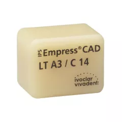 Ips Empress Cad Lt (Basse Translucidité) C14 Bl3 - Ivoclar - 42-1410