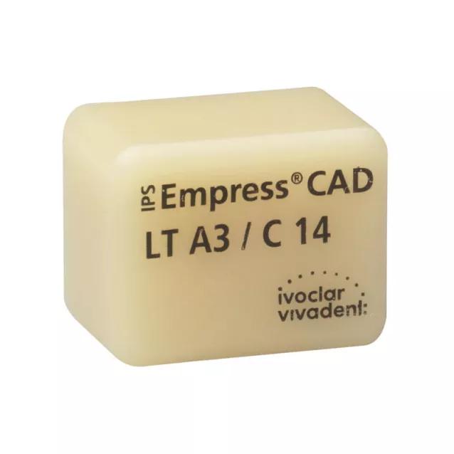 Ips Empress Cad Lt (Basse Translucidité) C14 Bl3 - Ivoclar - 42-1410