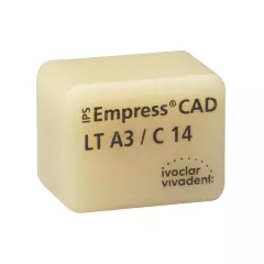 Ips Empress Cad Lt (Basse Translucidité) C14 Bl4 - Ivoclar - 42-1411