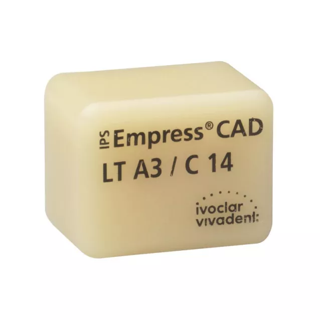 Ips Empress Cad Lt (Basse Translucidité) C14 Bl4 - Ivoclar - 42-1411