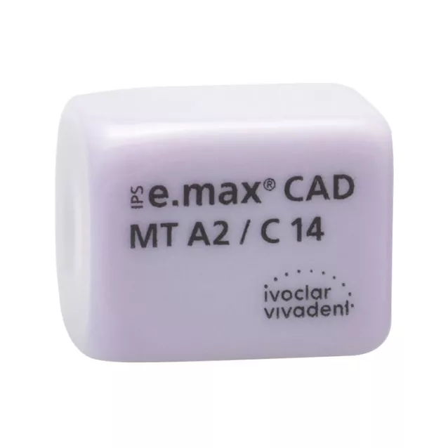 E.Max Cad Cerec/Inl.Mt C14 Teinte Bl2 (5) - 42-3091
