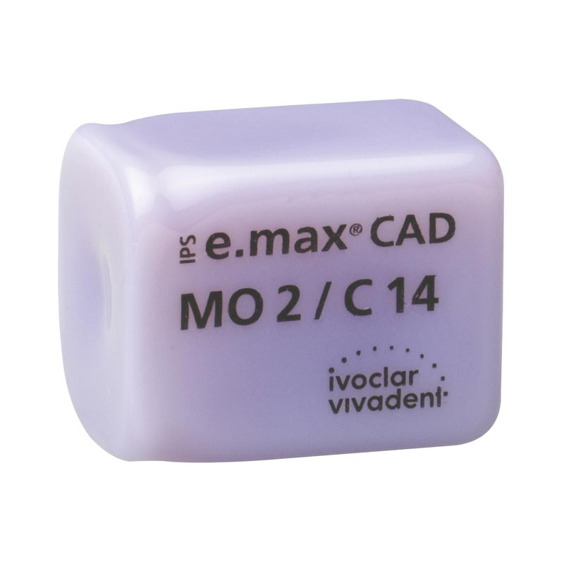 IPS E.MAX CAD MO (Opacité Moyenne) C14 - Ivoclar 1 - CAP Dentaire