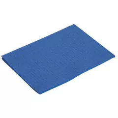 Serviettes Plastifiees 45X33Cm Bleu Fonce Medibase(500) - 53-034