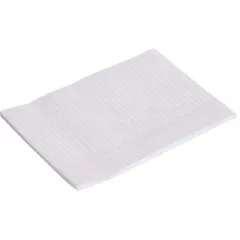 Serviettes Plastifiees 45X33Cm Blanc Medibase (500) - 53-065