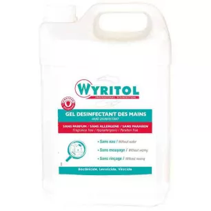 Gel Hydroalcoolique 5L - Wyritol - 53-320