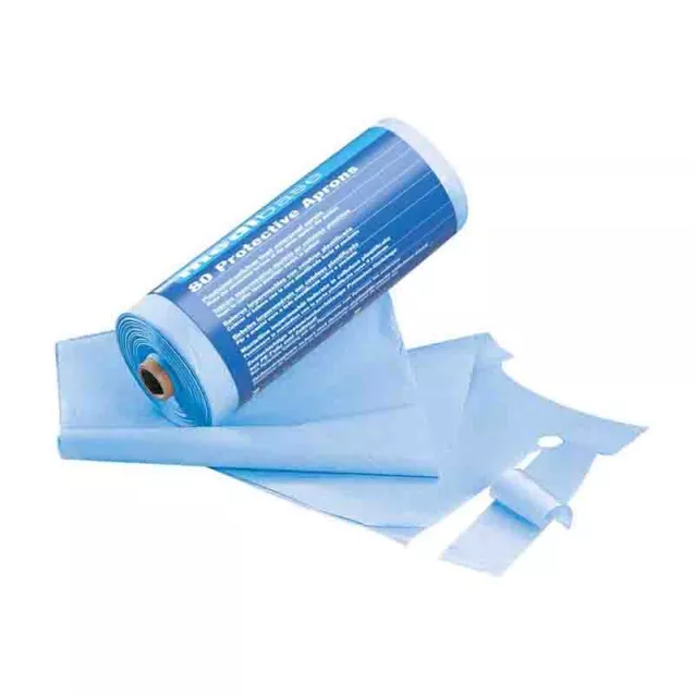Tablier Papier Plastifie Medibase - 54X60Cm - Bleu - 53-824 Tablier Papier Plastifie Medibase - 54X60Cm - Bleu - 53-824