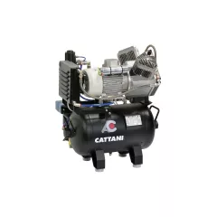 Compresseur sans huile à air sec bicylindre - Le compresseur nu - 620x460x720 mm  - Cattani Compresseur sans huile à air sec bicylindre - Le compresseur nu - 620x460x720 mm  - Cattani