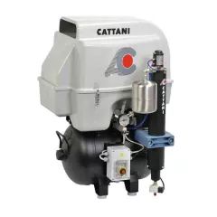 Compresseur sans huile à air sec tricylindre - 8bar (disponible également pour une pression maxi 10bar sur demande).  - Cattani Compresseur sans huile à air sec tricylindre - 8bar (disponible également pour une pression maxi 10bar sur demande).  - Cattani