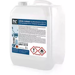 Alcool isopropylique 99,9% - Le bidon de 5L - HC Alcool isopropylique 99,9% - Le bidon de 5L - HC