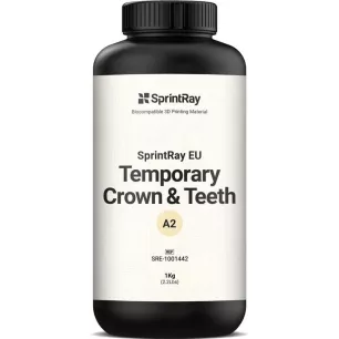 Spintray temporary crown & tooth - Le bidon de 1l - Teinte A2 - SprintRay