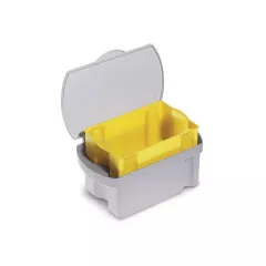 Hygobox Couvercle Jaune Tamis Blanc - Le bac- Durr Dental Hygobox Couvercle Jaune Tamis Blanc - Le bac- Durr Dental