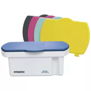 Hygobox Couvercle Anthracite Tamis Bleu - Le bac- Durr Dental Hygobox Couvercle Anthracite Tamis Bleu - Le bac- Durr Dental