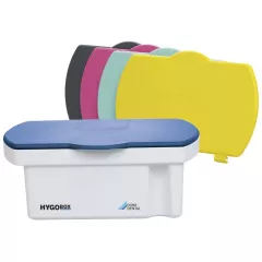 Hygobox Couvercle Anthracite Tamis Bleu - Le bac- Durr Dental Hygobox Couvercle Anthracite Tamis Bleu - Le bac- Durr Dental