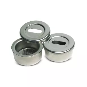 Decontam. Inox Couvercle Inox Tamis Inox - Le décontaminateur- Nichrominox Decontam. Inox Couvercle Inox Tamis Inox - Le décontaminateur- Nichrominox