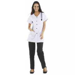 Tunique Femme Kalinou Blanc Taille 0 - Oury
