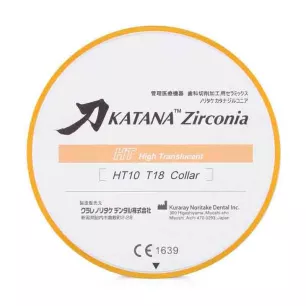 KATANA™ Zirconia series HT-  - kuraray - 10 mm- Kuraray KATANA™ Zirconia series HT-  - kuraray - 10 mm- Kuraray