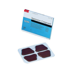 Cire Thermoplastique Impression Compound Plaques Rouge (227G) - KERR - HC-0049
