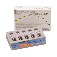 Bloc Usinable Ceramique Emax Cad Cerec/Inl.Lt A16L Teinte (5) - IVOCLAR - 42-2352 Bloc Usinable Ceramique Emax Cad Cerec/Inl.Lt A16L Teinte (5) - IVOCLAR - 42-2352