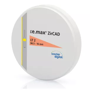 IPS e.max ZirCAD® LT (LowTranslucency) Ivoclar