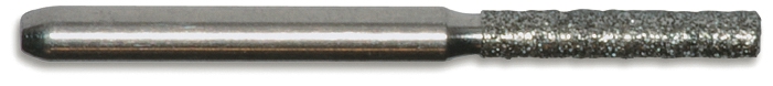 Fraises diamantées cylindrique Cylindrique à extrémité plate N°838 10-1072