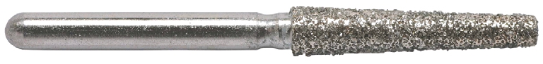 Fraises diamantées Conique à l extrémité plate 10-556