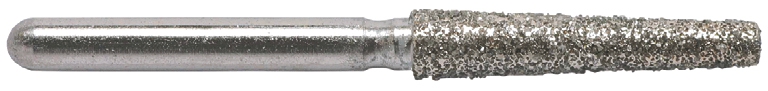 Fraises diamantées Conique à l extrémité plate 10-555