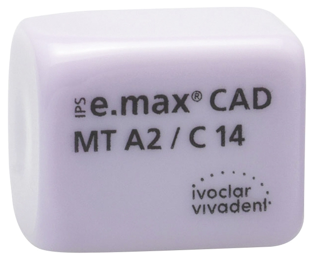 IPS E.MAX CAD MT (Moyenne Translucidité) C14  42-3090