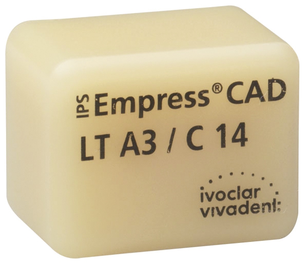 IPS EMPRESS CAD LT (Basse Translucidité) C14 La boîte de 5 C14 BL 42-1411