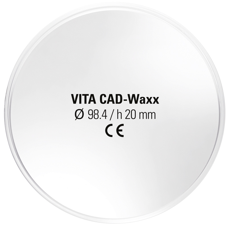 Vita CAD-WAXX Bloc CW-40/15 Disc Ø 98mm H 20mm 80-881