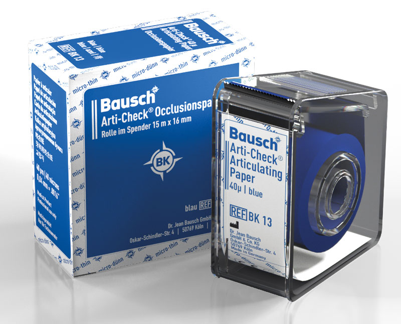 BK 81 Papier à articuler Bleu/Rouge 40 µ - Bausch – Massilia